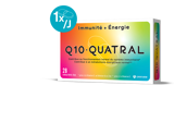 Q10 Quatral soutient votre immunité¹ et énergie au quotidien²